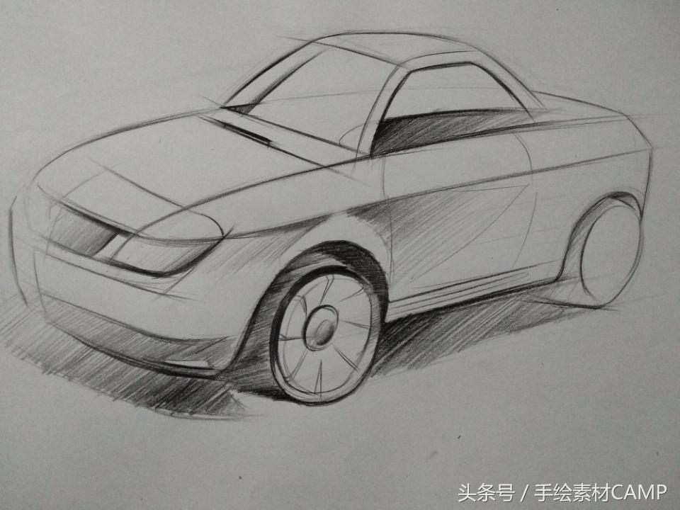 手绘汽车制作视频,汽车设计图手绘