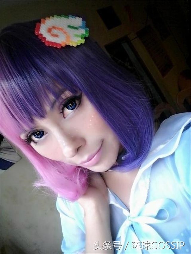 洋娃娃变妆,真人版洋娃娃妆容