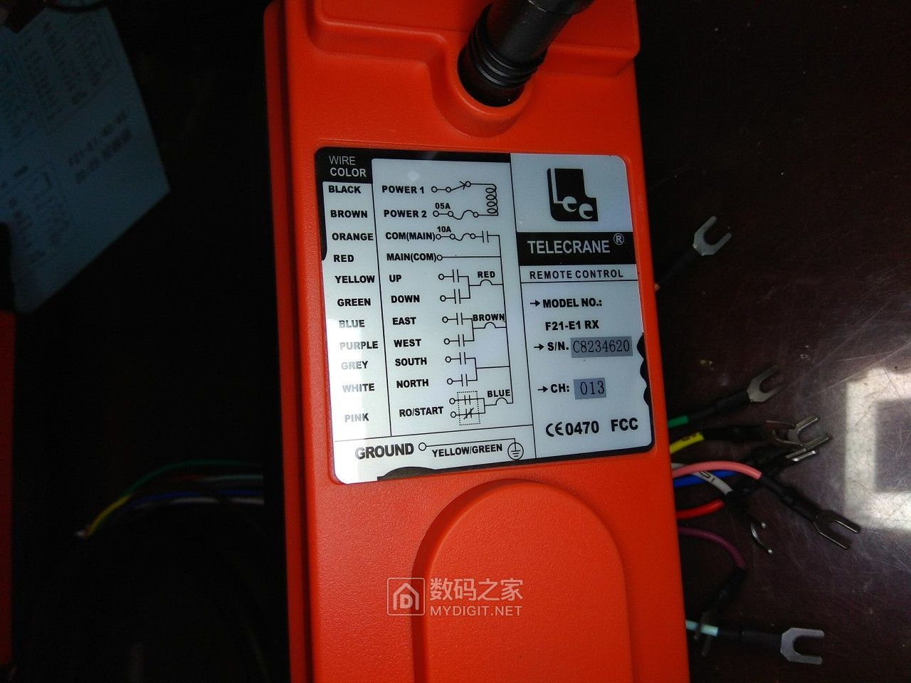 遥控车更改遥控器电路,工业无线遥控器f21-4s接线方法