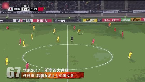 中国足坛2017最精彩进球,任桂辛半场吊射,叶尔凡倒钩一球成名