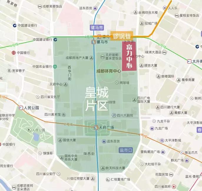 成都的中心是天府广场吗,成都的中心是哪个地方啊