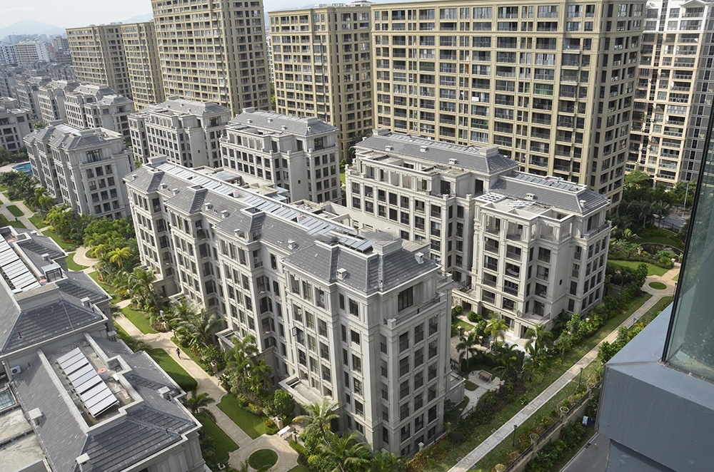 三亚翠屏凤凰水城左岸鸟瞰图,三亚凤凰水城翠屏怎么样