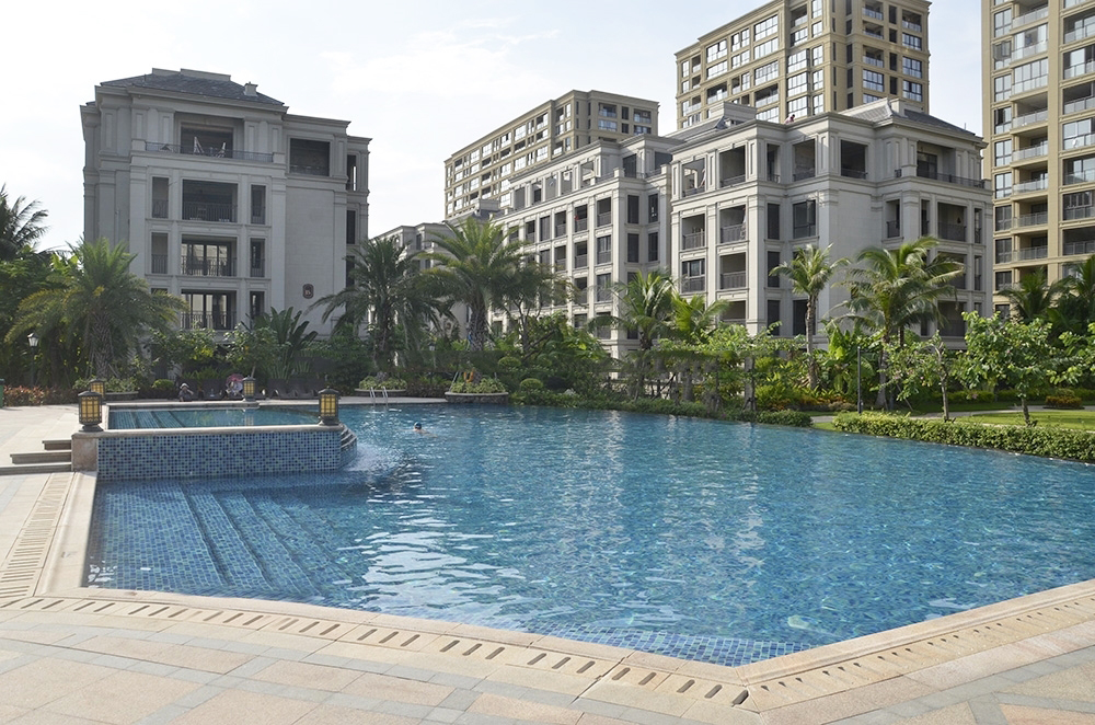 三亚翠屏凤凰水城左岸鸟瞰图,三亚凤凰水城翠屏怎么样