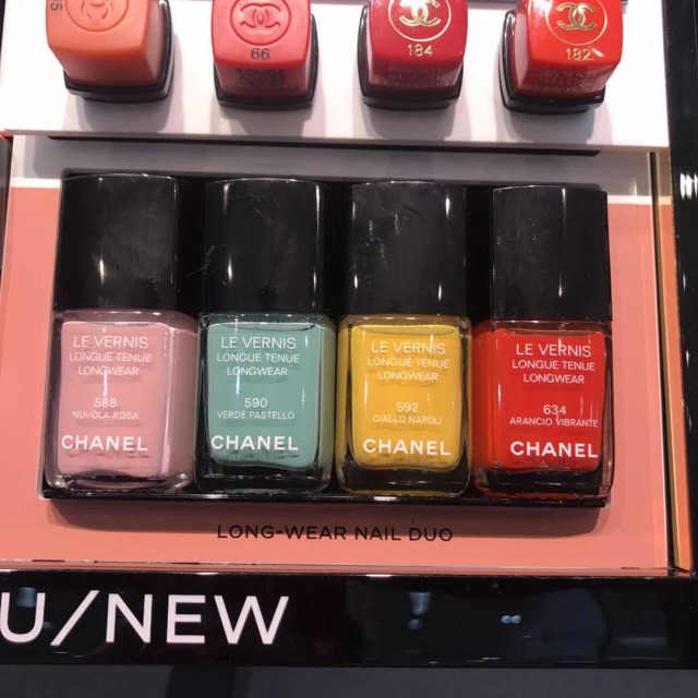 2018早春chanel香奈儿新品上市「实物以及试色」