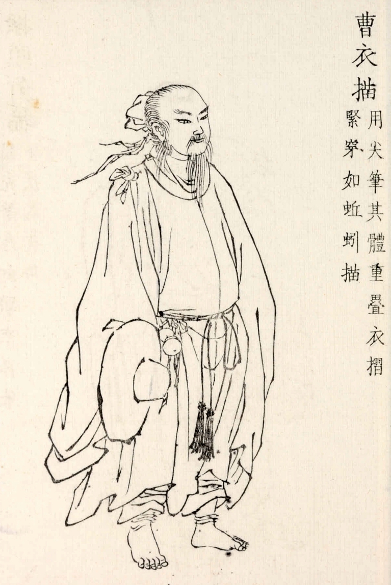 流传到日本的十八描法与中国画有什么不同