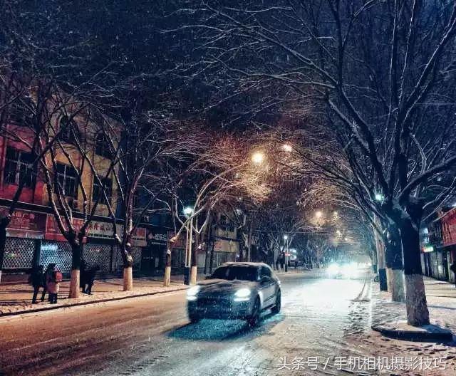 最普通的雪景拍摄感觉,看看你们拍的雪景是什么样的