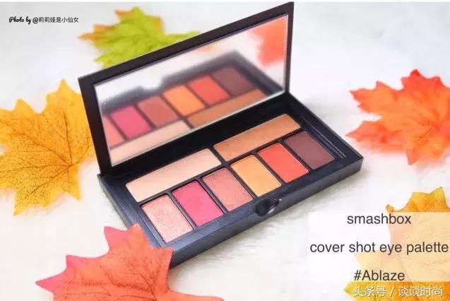 网红小猪9色土豆泥眼影盘教程,眼影盘推荐网红爆款带镜子刷子