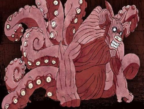 火影忍者九大尾兽与人柱力图片,火影各个忍村的人柱力