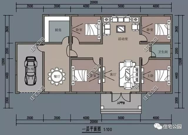 农村最新最美建房图,最经典的农村建房户型图