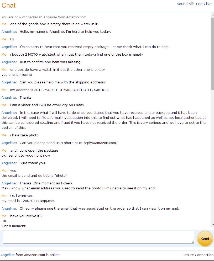 我在亚马逊买东西能送到中国吗,亚马逊买的表