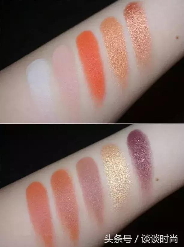 网红小猪9色土豆泥眼影盘教程,眼影盘推荐网红爆款带镜子刷子