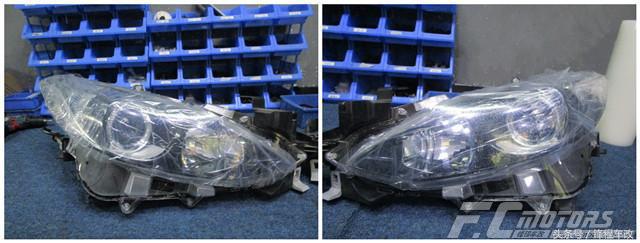 无论什么车型,原车卤素灯改氙气灯都是这种效果!昂科塞拉改灯