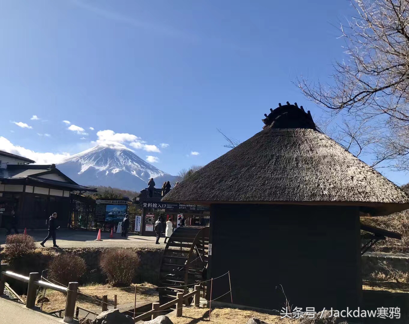 日本景点忍野八海,走进日本富士山视频