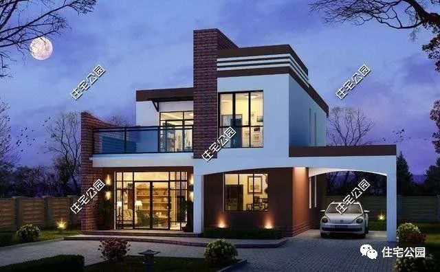 农村最新最美建房图,最经典的农村建房户型图