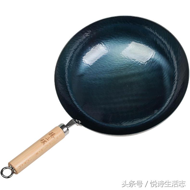 原生态手工铁锅健康炒菜锅,传统铁锅制作