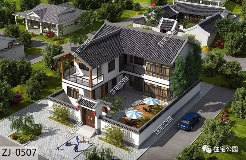 农村最新最美建房图,最经典的农村建房户型图