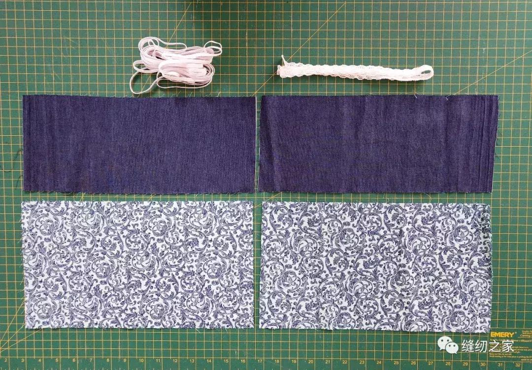 在家做袖套,袖套自己做