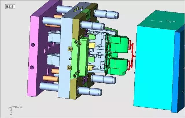 ug中液压缸抽芯设计,ug模具设计侧向抽芯图纸