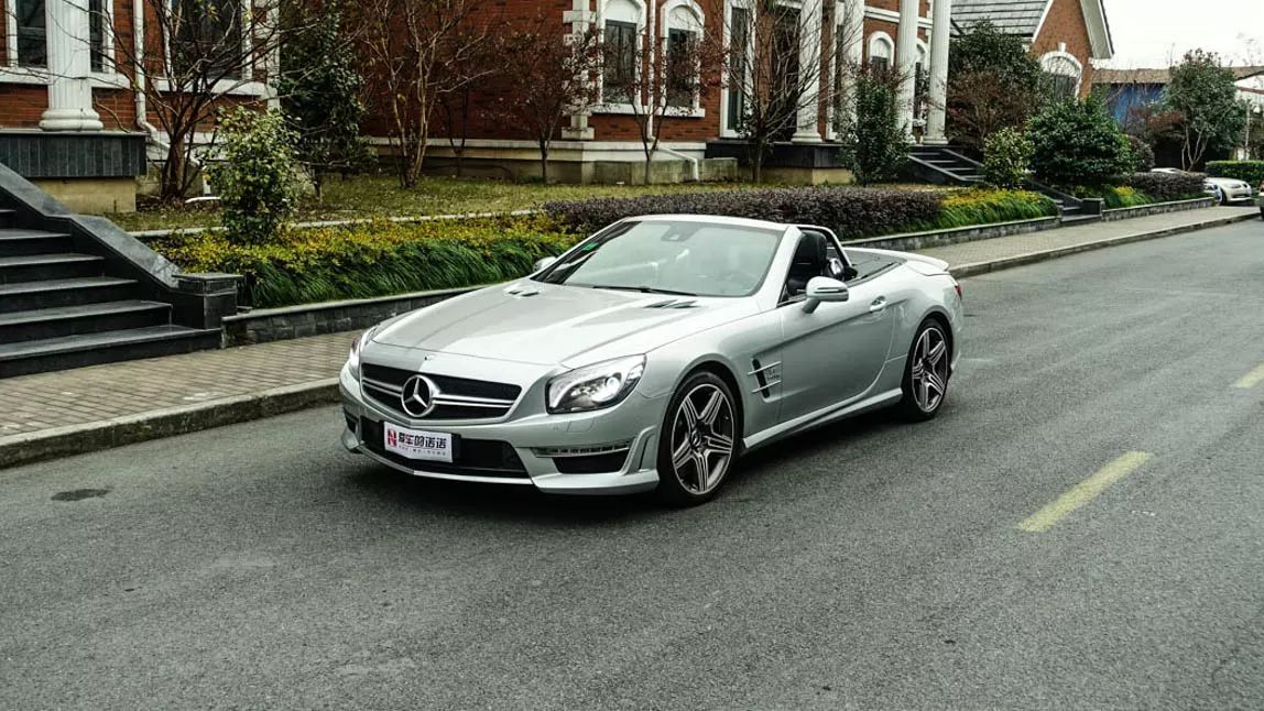 奔驰敞篷车又便宜又好看跑得还快,奔驰sl63amg敞篷落地价2021款