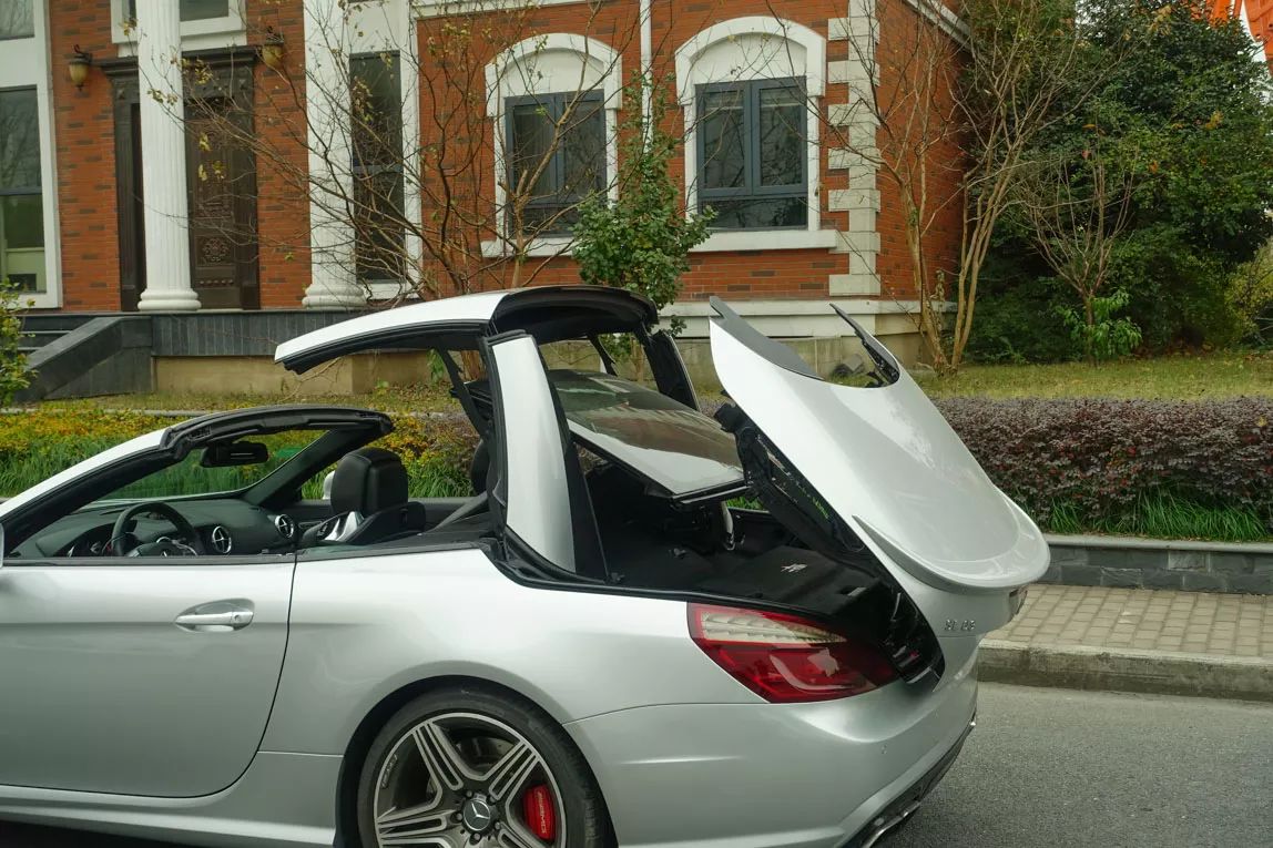 奔驰敞篷车又便宜又好看跑得还快,奔驰sl63amg敞篷落地价2021款