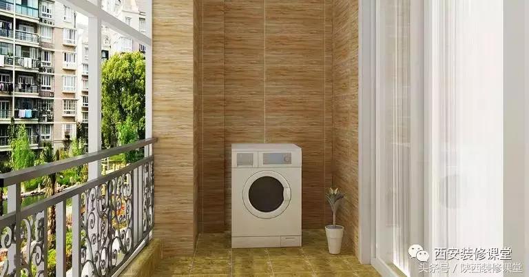 阳台洗衣机柜洗衣池设计,阳台洗衣池跟洗衣机设计尺寸