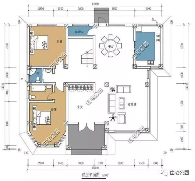 农村最新最美建房图,最经典的农村建房户型图