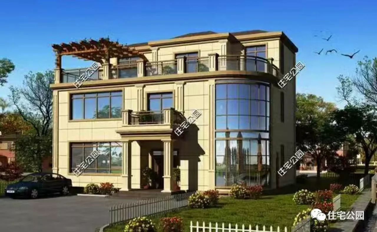 农村最新最美建房图,最经典的农村建房户型图