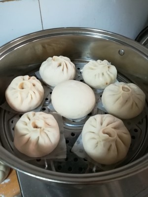 自制山东猪肉白菜大包子，按照这个步骤做就对了