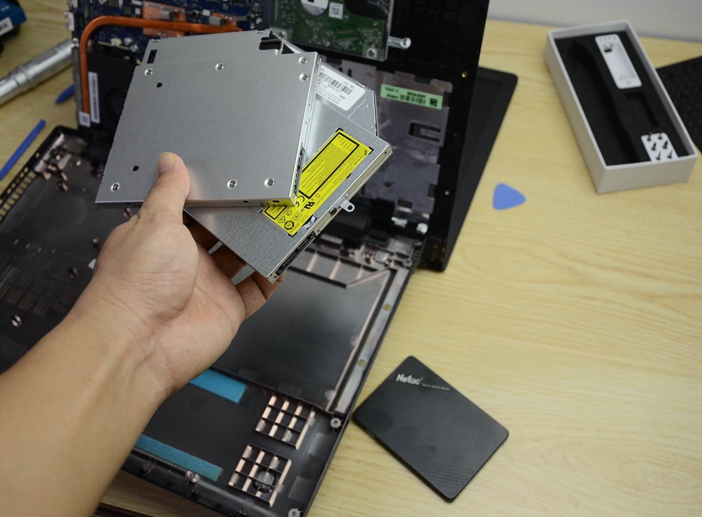 笔记本升级ssd固态教程,技术贴vr升级