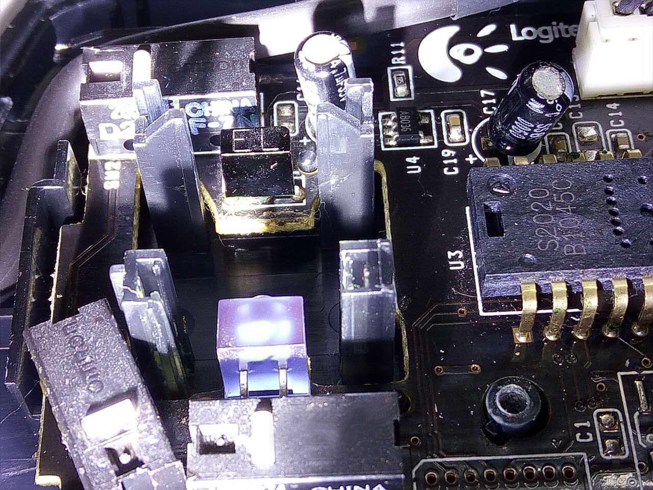 拆解罗技g610键盘视频,罗技g1鼠标怎么拆开图解