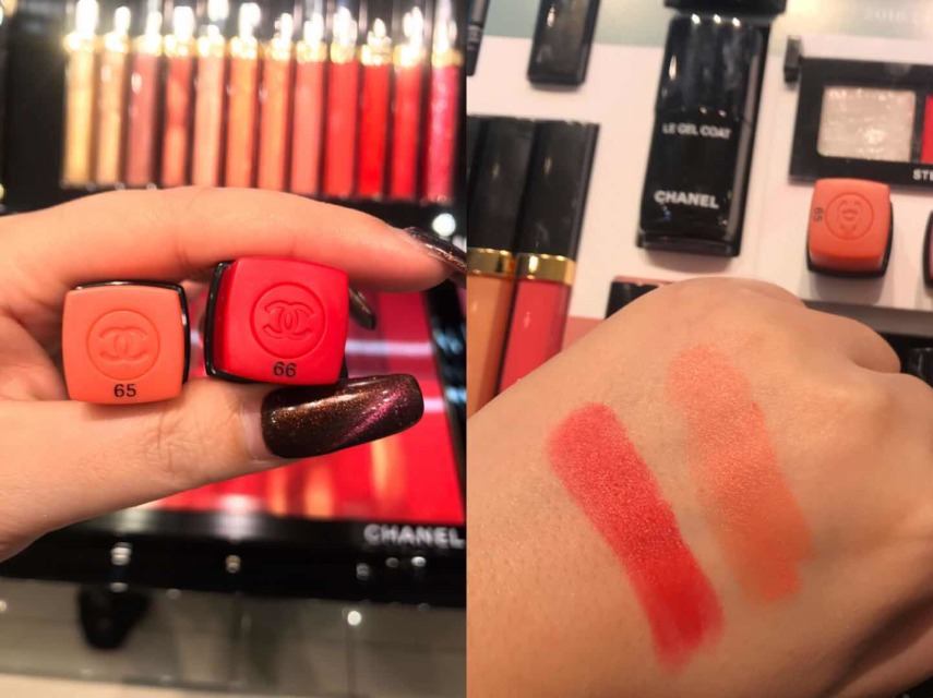 2018早春chanel香奈儿新品上市「实物以及试色」