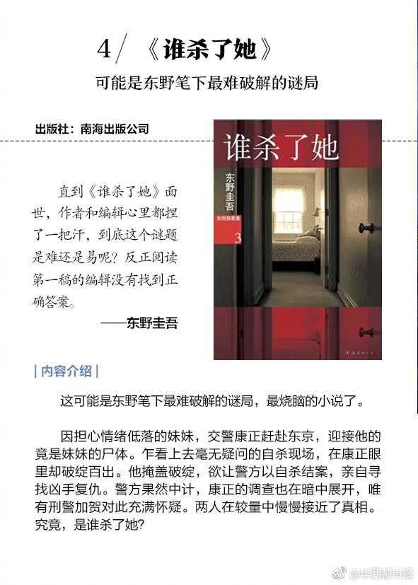 电影东野圭吾的佳作,东野圭吾最值得看的7本作品