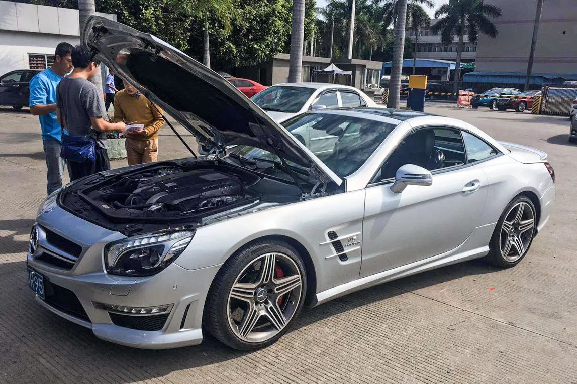 奔驰敞篷车又便宜又好看跑得还快,奔驰sl63amg敞篷落地价2021款