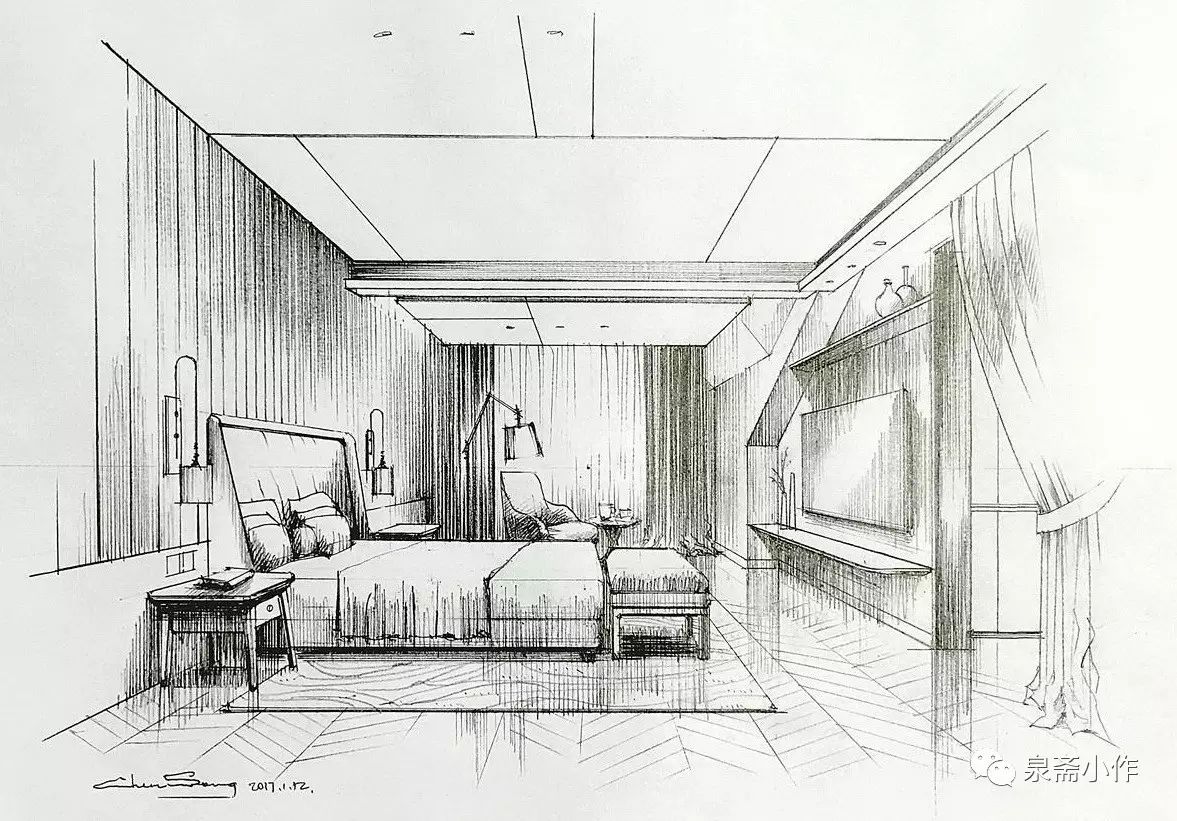 见素抱朴:我的手绘效果图简史(图文:陈松)