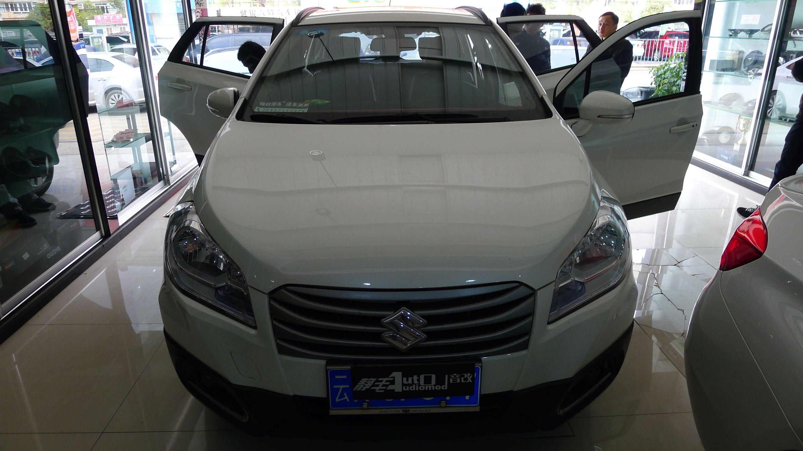 铃木锋驭汽车音响升级dsp功放,长安铃木锋驭音响改装