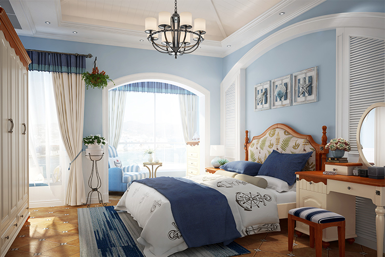 情迷地中海，打造坐落于爱琴海边的浪漫家