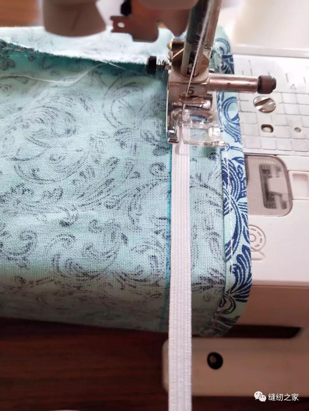 在家做袖套,袖套自己做