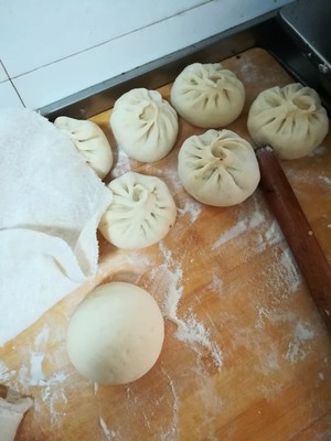 自制山东猪肉白菜大包子，按照这个步骤做就对了