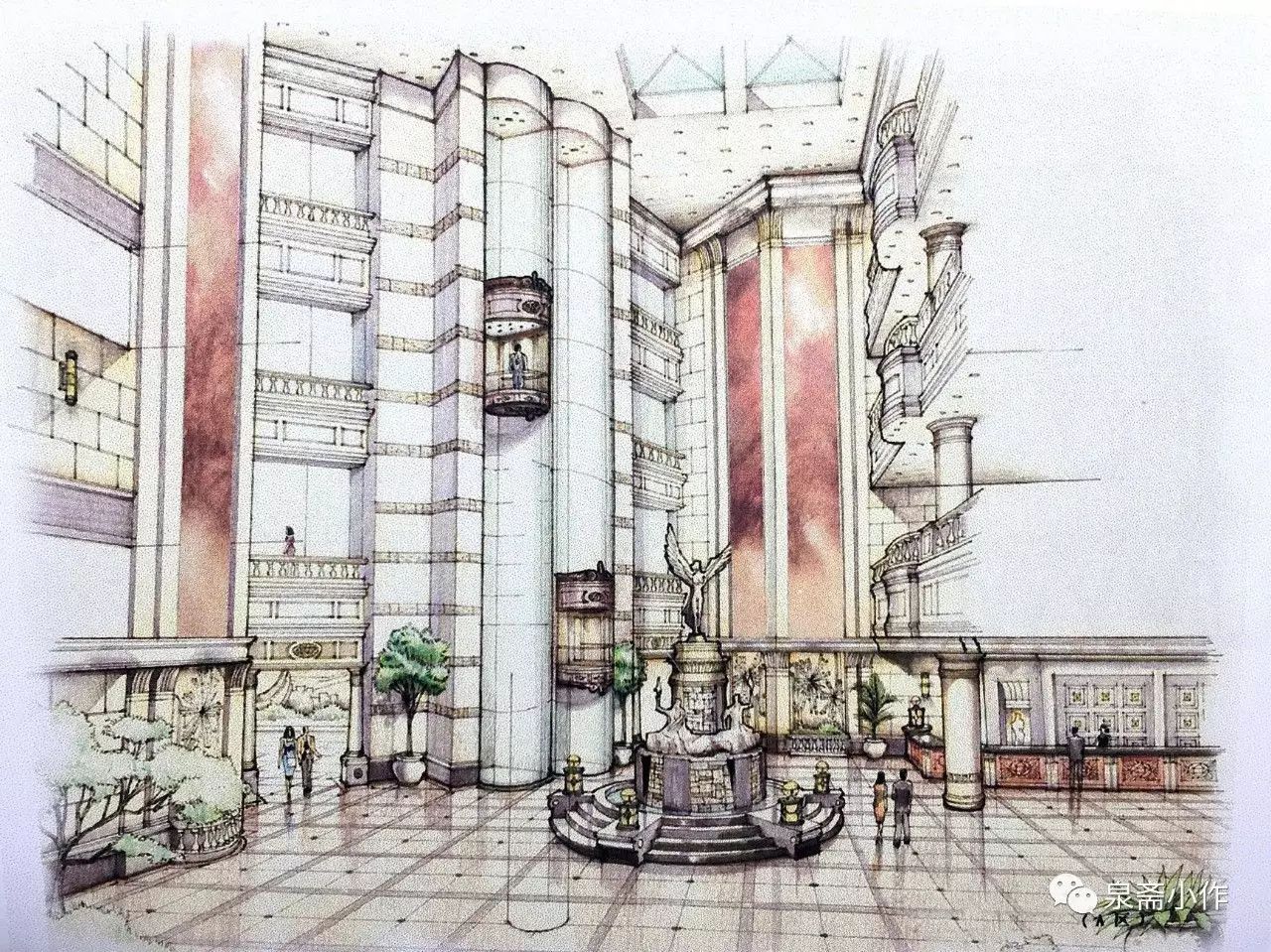 见素抱朴:我的手绘效果图简史(图文:陈松)