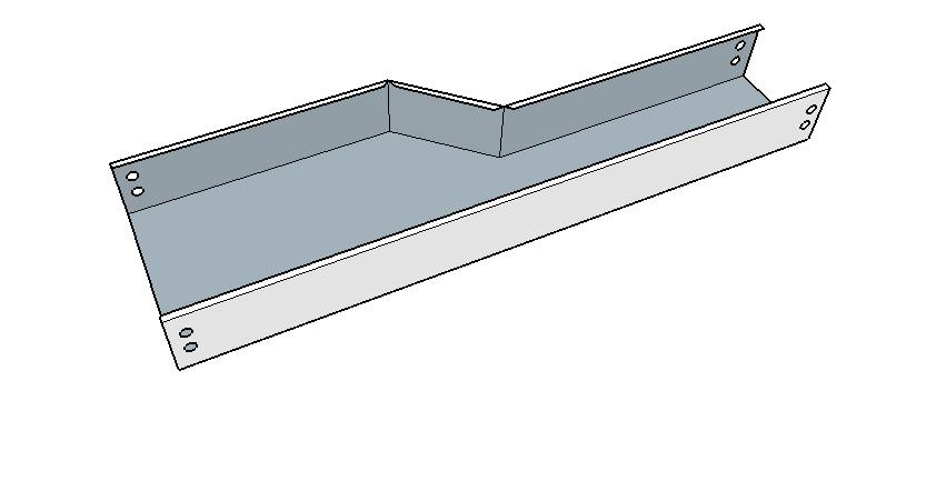 简单实用的桥架弯头做法,最简单的九十度桥架弯头制作方法
