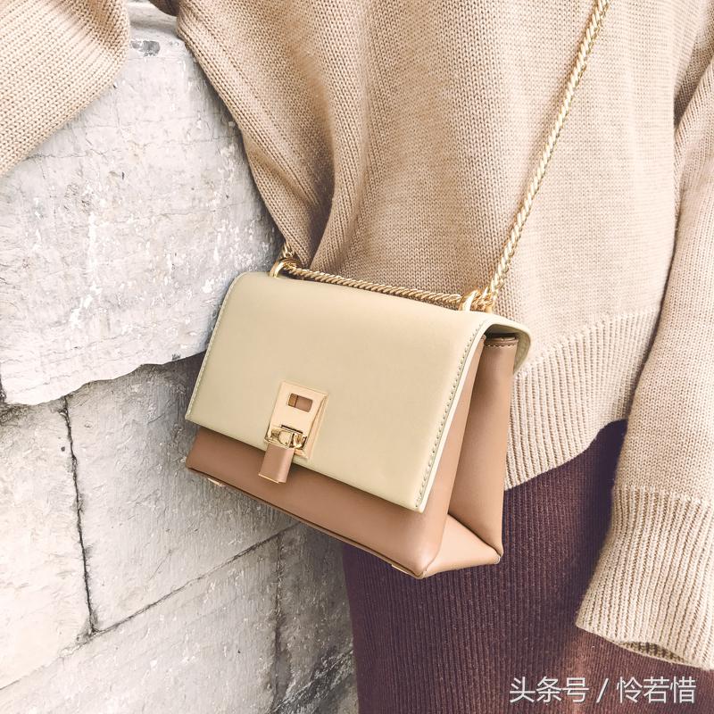 适合夏天的斜挎链条小包高级感,高级感小众链条小包