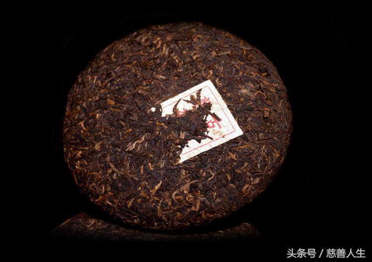 润福道易武古茶七子饼普洱茶熟茶,弯弓古茶砖熟茶易武味