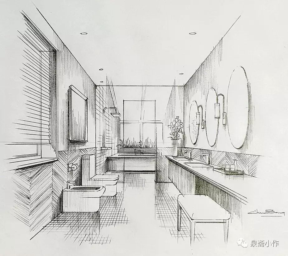 见素抱朴:我的手绘效果图简史(图文:陈松)