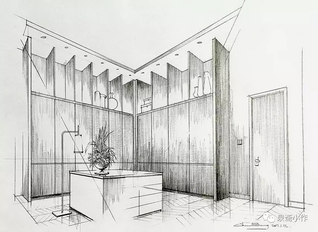 见素抱朴:我的手绘效果图简史(图文:陈松)