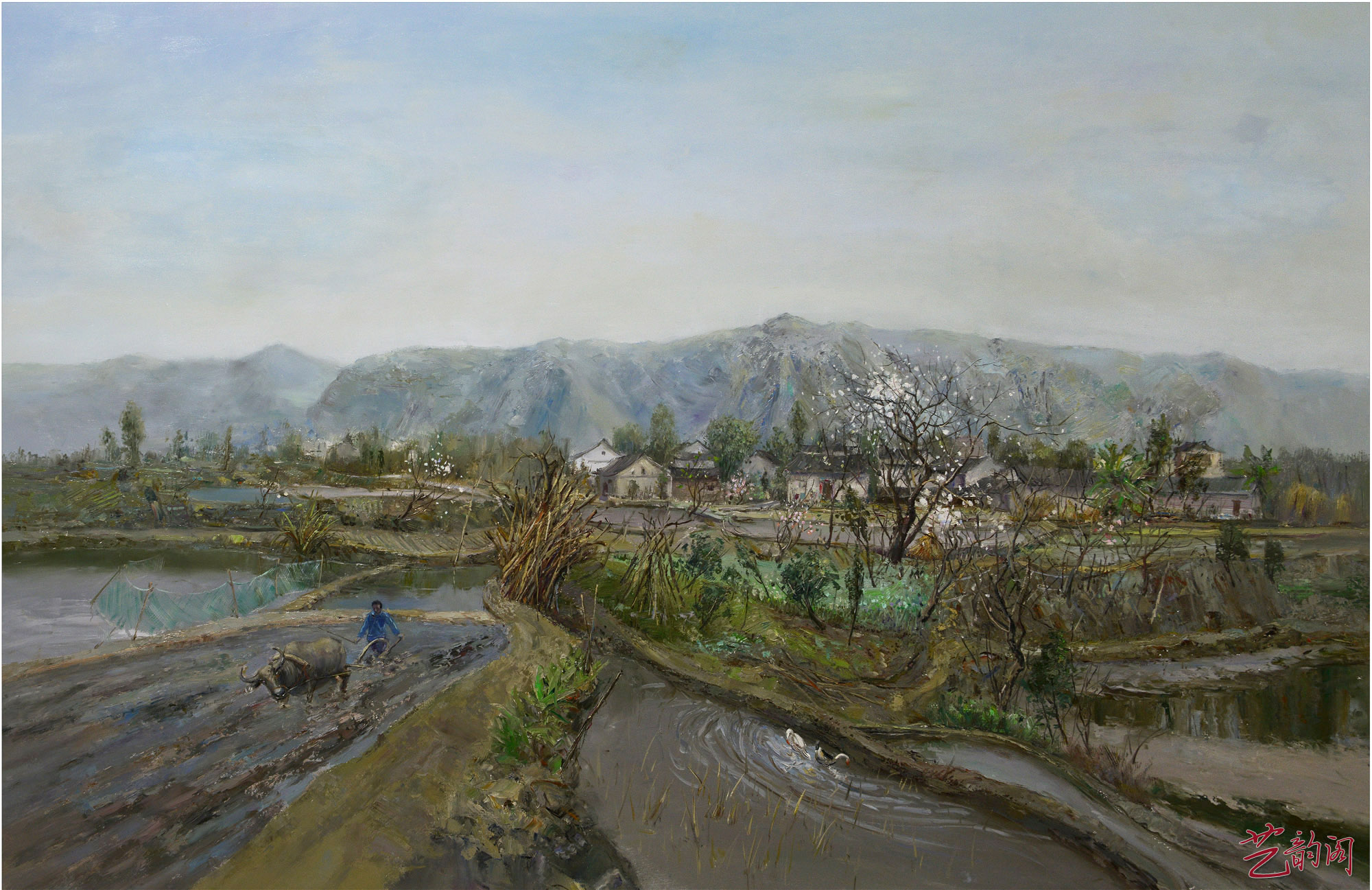 青年画家油画鉴赏,西部油画名家作品欣赏