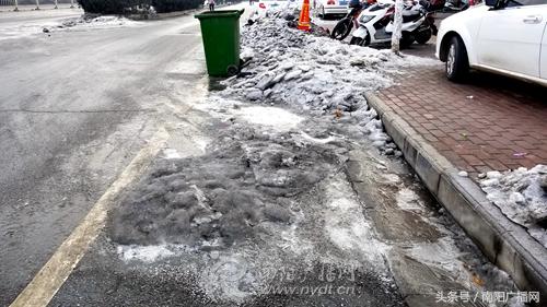 雪后路面泥泞,南阳新一轮雨雪天气情况