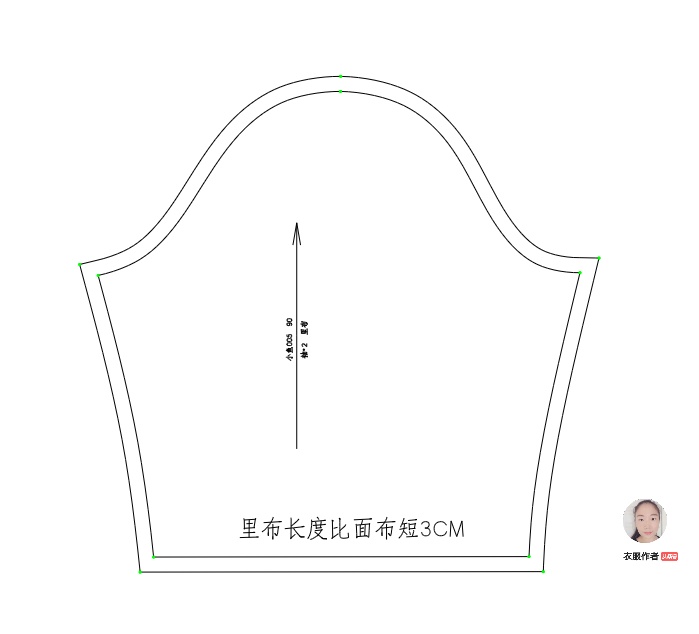 宝宝棉衣半成品裁片,三个宝宝连体棉衣裁剪教程完整版