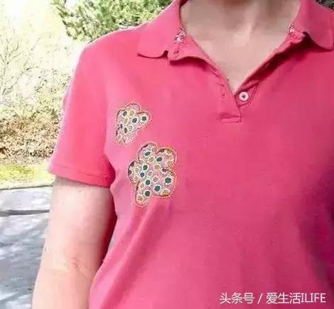 破洞衣服照样补出时尚来,衣物破损修补方法