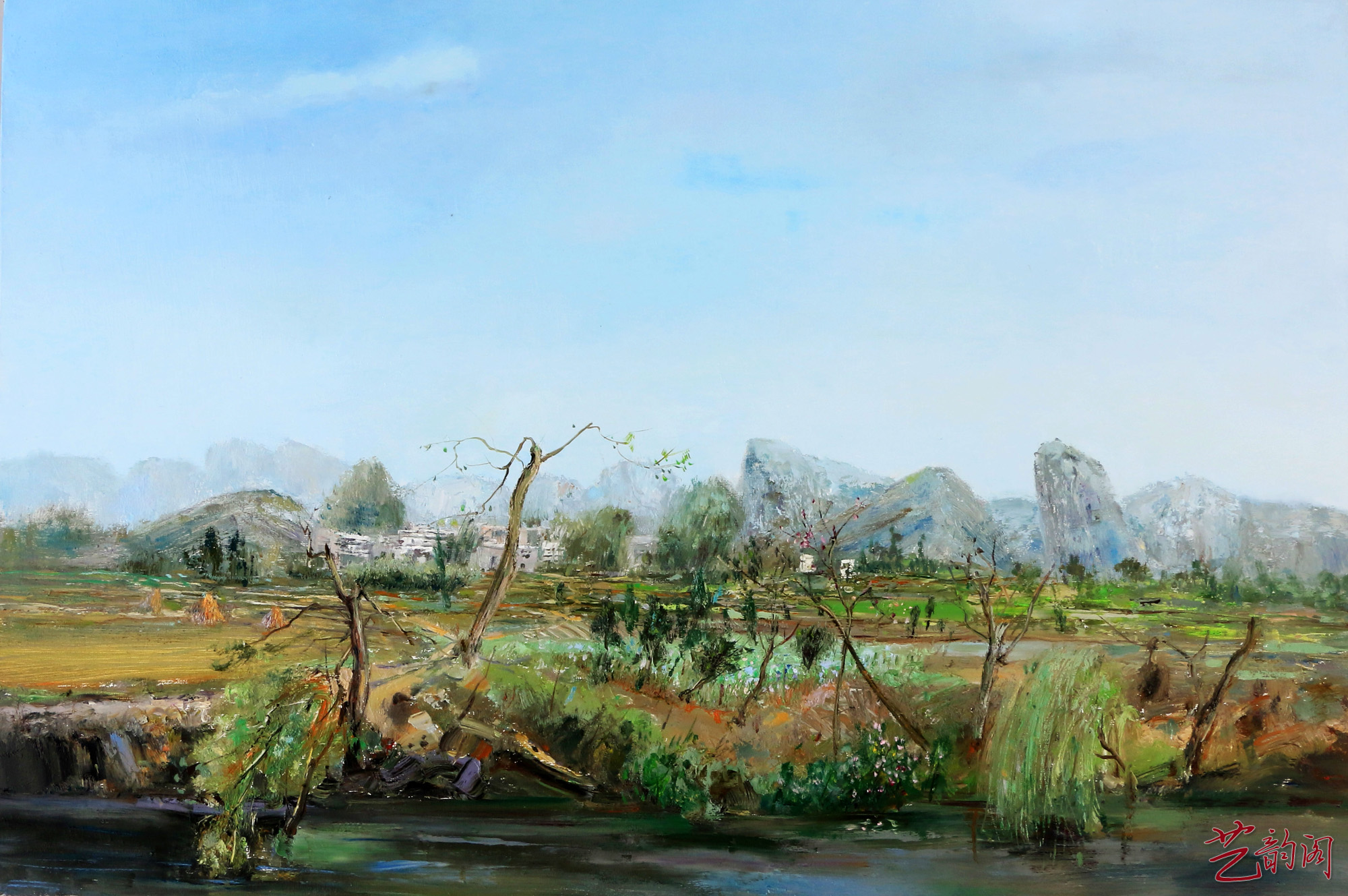 青年画家油画鉴赏,西部油画名家作品欣赏