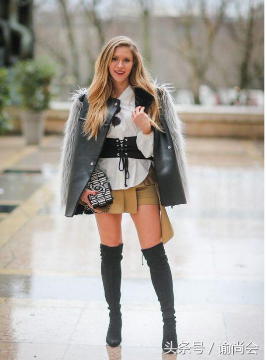 一条腰带,时尚穿搭一条腰带的万能效果